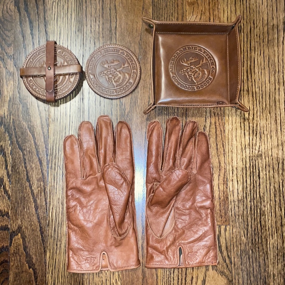 Abercrombie and Fitch Leather Accessories